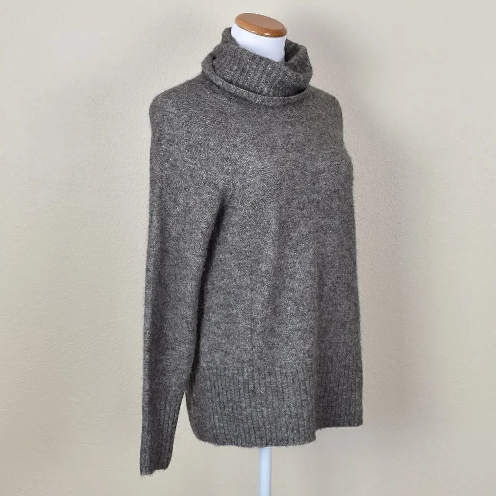 The Group Babaton Plutarch Knit Alpaca Wool Blend Turtleneck Sweater XS - Picture 6 of 8